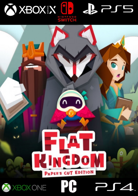 Flat Kingdom: Paper's Cut Edition - Der Packshot