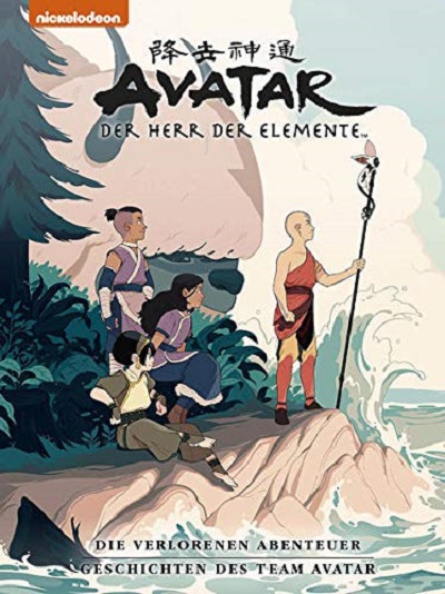 Avatar – Der Herr der Elemente Premium: Die verlorenen Abenteuer/Geschichten des Team Avatar - Das Cover