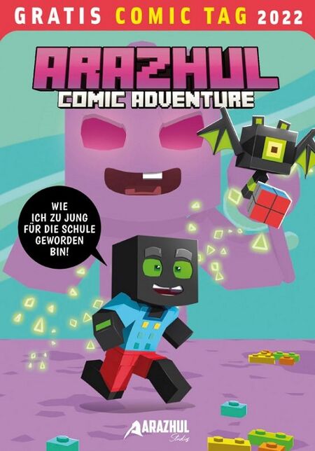 Arazhul Comic Adventure– Gratis Comic Tag 2022  - Das Cover