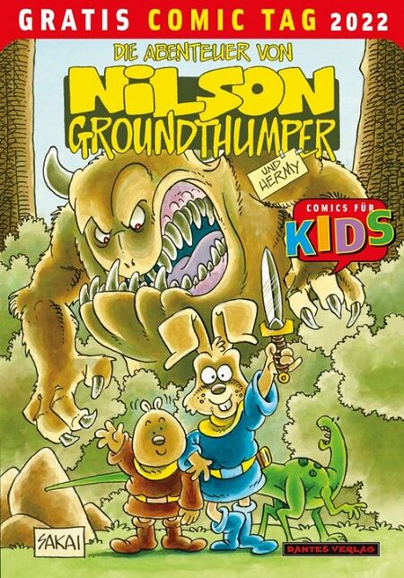 Die Abenteuer von Nilson Groundthumper– Gratis Comic Tag 2022 - Das Cover