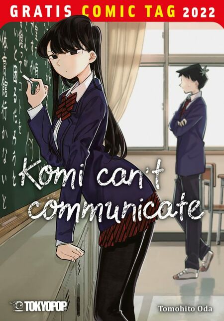 Komi cant comunicate - Gratis Comic Tag 2022 - Das Cover