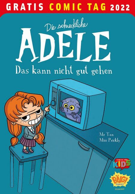 Die schreckliche Adele - Gratis Comic Tag 2022 - Das Cover