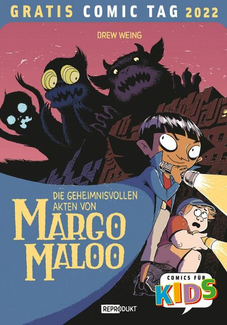 Die geheimnisvollen Akten von Margo Maloo - Gratis Comic Tag 2022 - Das Cover