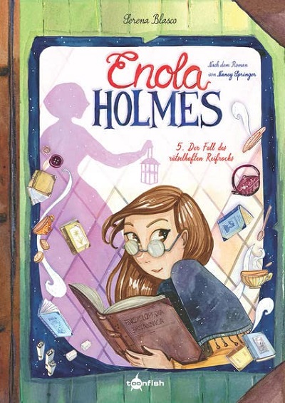 Enola Holmes 5: Der Fall des rätselhaften Reifrocks - Das Cover