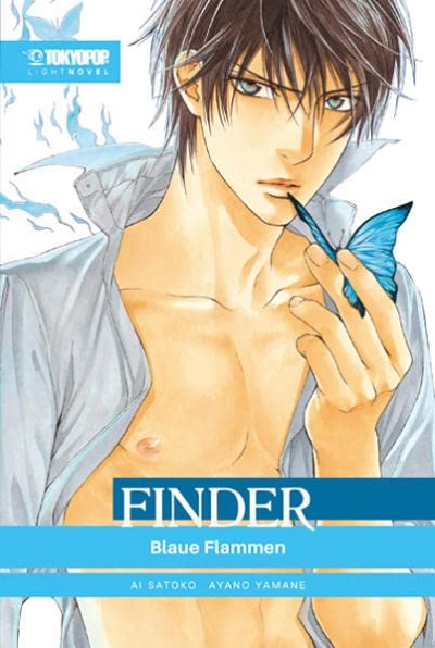 Finder: Blaue Flammen – Light Novel - Das Cover