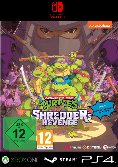 Teenage Mutant Ninja Turtles: Shredder's Revenge - Der Packshot