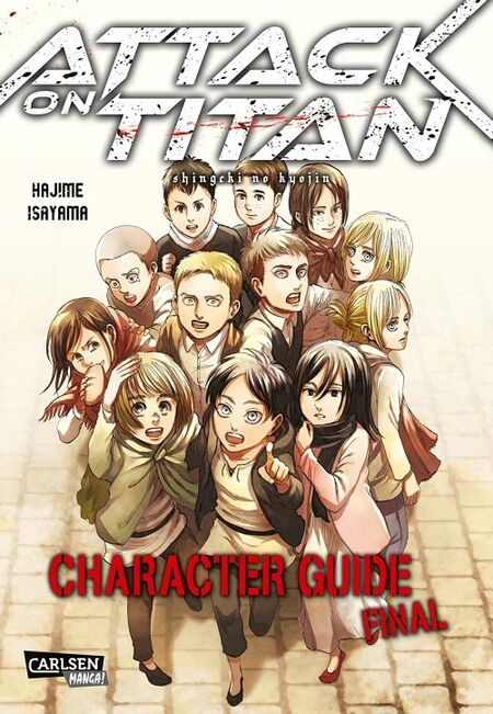Attack on Titan Charakter Guide – Final  - Das Cover