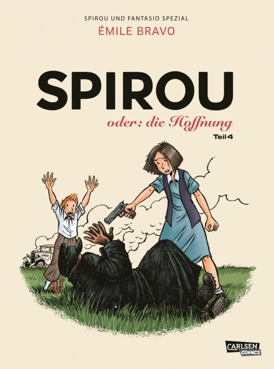 Spirou und Fantasio Spezial: Spirou oder: die Hoffnung 4 - Das Cover