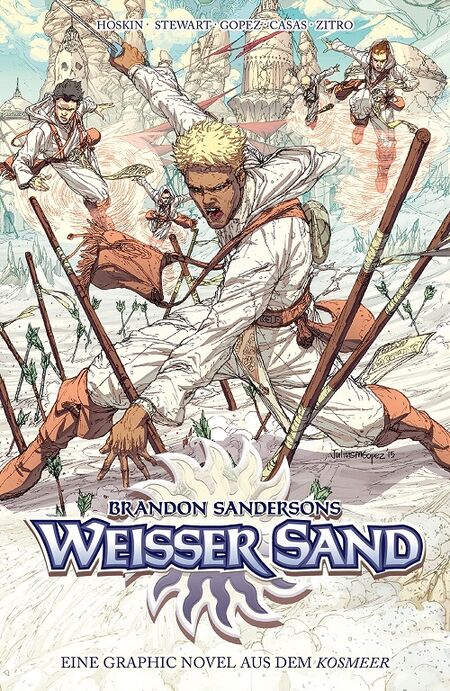  Brandon Sandersons: Weißer Sand 1 - Das Cover