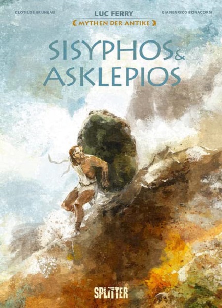 Mythen der Antike: Sisyphos & Asklepios - Das Cover