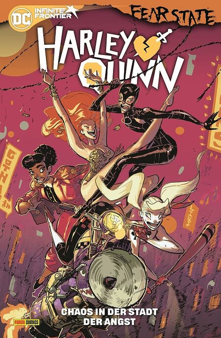 Harley Quinn 2: Chaos in der Stadt der Angst - Das Cover
