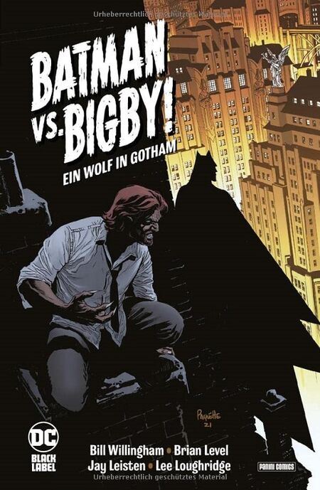 Batman vs. Bigby! – Ein Wolf in Gotham - Das Cover