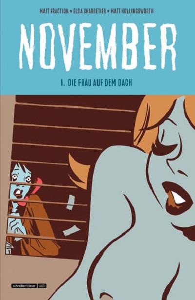 November 1: Die Frau auf dem Dach - Das Cover