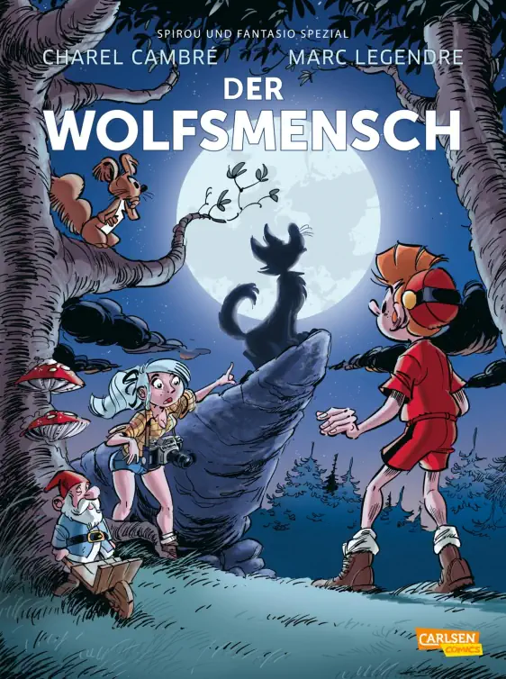 Spirou und Fantasio Spezial 39: Der Wolfsmensch - Das Cover