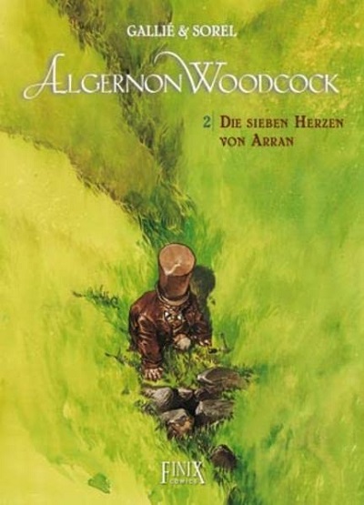 Algernon Woodcock 2: Die sieben Herzen von Arran - Das Cover