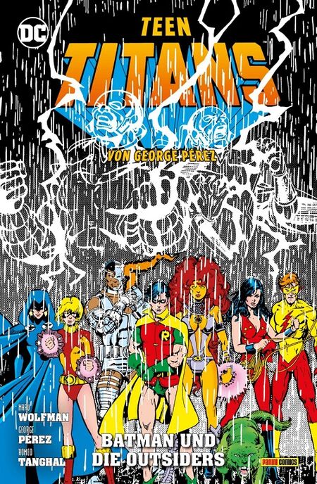 Teen Titans von George Perez 6: Batman und die Outsiders  - Das Cover