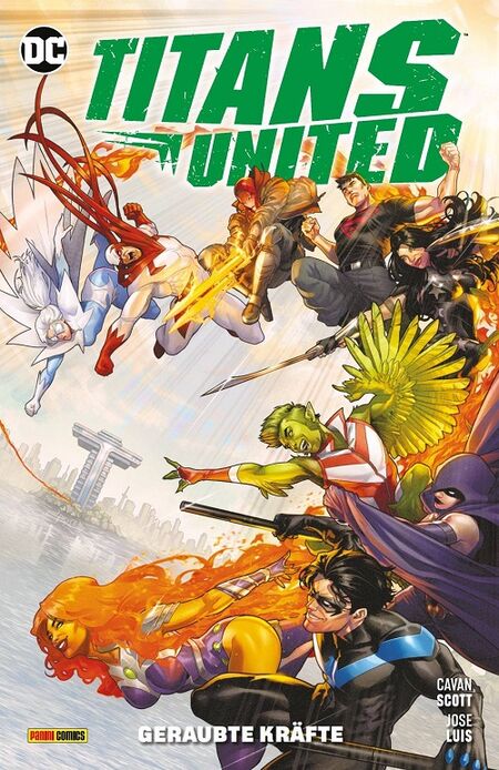 Titans United: Geraubte Kräfte  - Das Cover