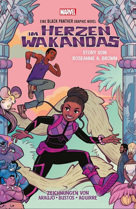 Im Herzen Wakandas. Eine Black Panther Graphic Novel - Das Cover