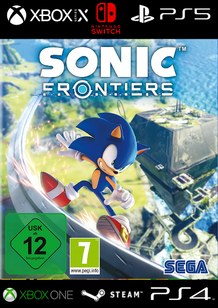 Sonic Frontiers - Der Packshot