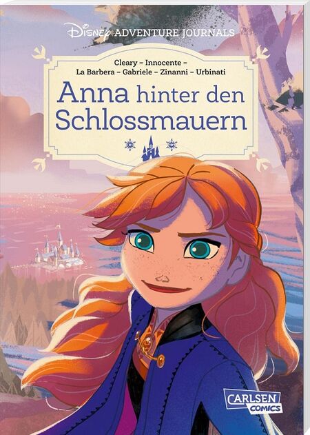 Disney Adventure Journals: Anna hinter den Schlossmauern - Das Cover