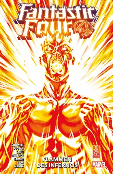 Fantastic Four 9: Flammen des Infernos - Das Cover