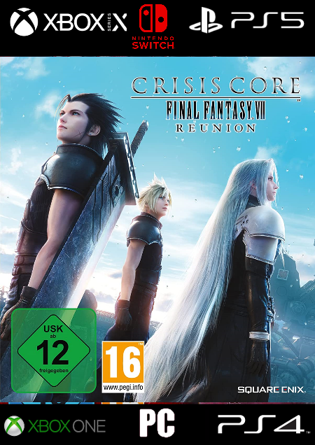 Crisis Core: Final Fantasy VII Reunion - Der Packshot