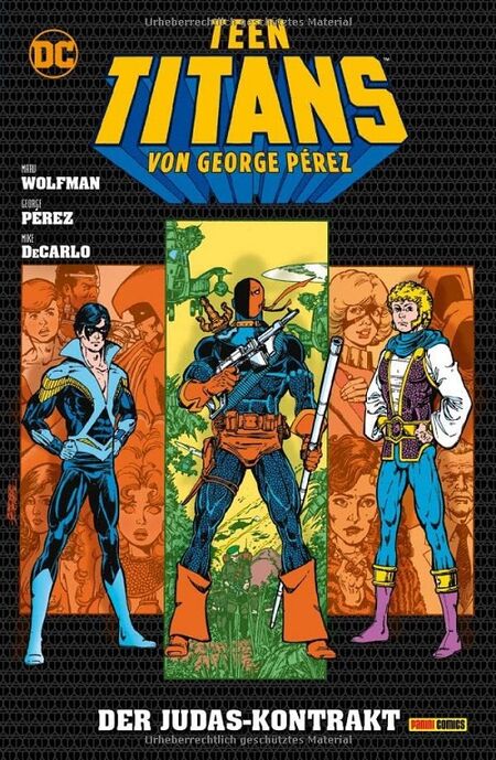 Teen Titans von George Perez 7: Der Judas Kontrakt - Das Cover