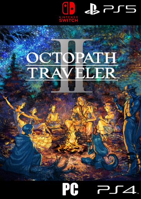 Octopath Traveler II - Der Packshot