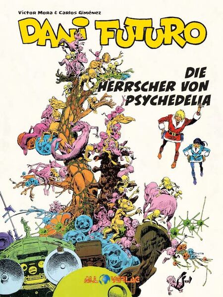 Dani Futuro 5: Die Herrscher von Psychedelia - Das Cover