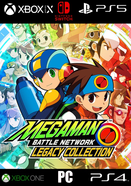 Mega Man Battle Network Legacy Collection - Der Packshot