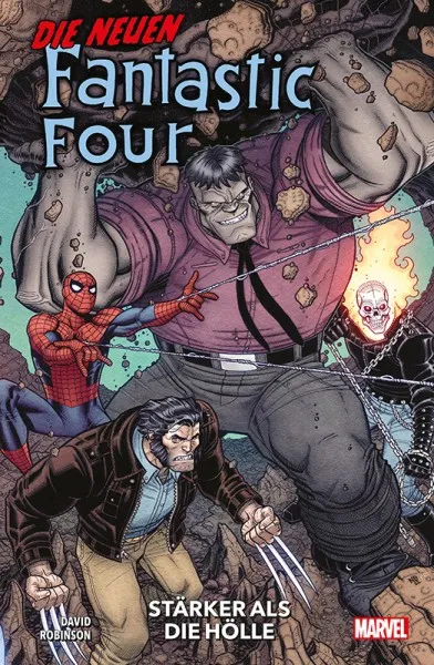 Die neuen Fantastic Four: Stärker als die Hölle - Das Cover