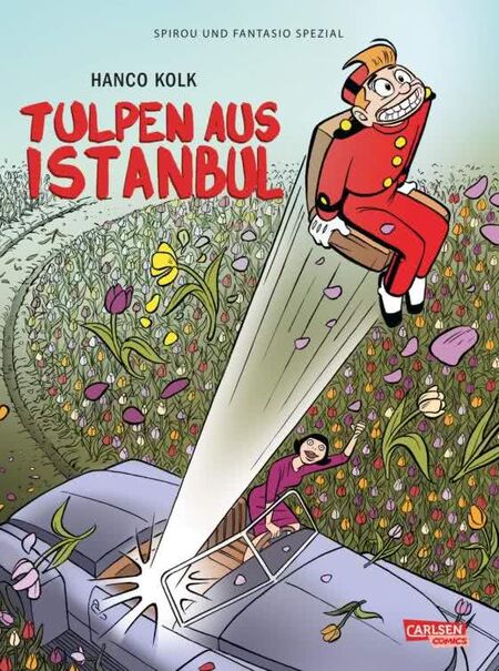 Spirou und Fantasio Spezial: Tulpen aus Istanbul  - Das Cover