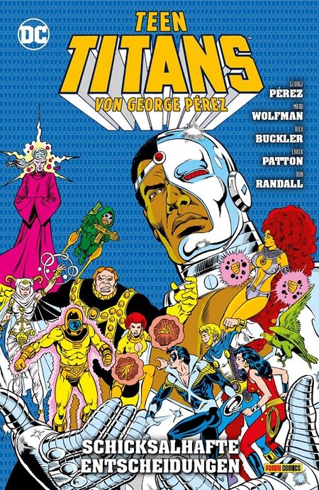 Teen Titans von George Perez 8: Schicksalhafte Entscheidungen  - Das Cover