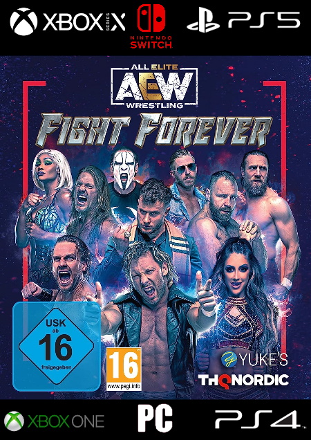 AEW: Fight Forever - Der Packshot
