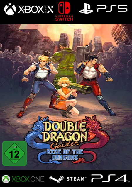 Double Dragon Gaiden: Rise of the Dragons - Der Packshot