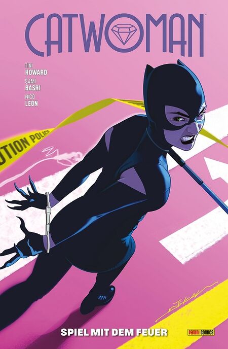 Catwoman 9: Spiel mit dem Feuer - Das Cover