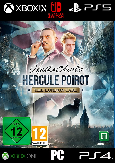 Agatha Christie - Hercule Poirot: The London Case - Der Packshot