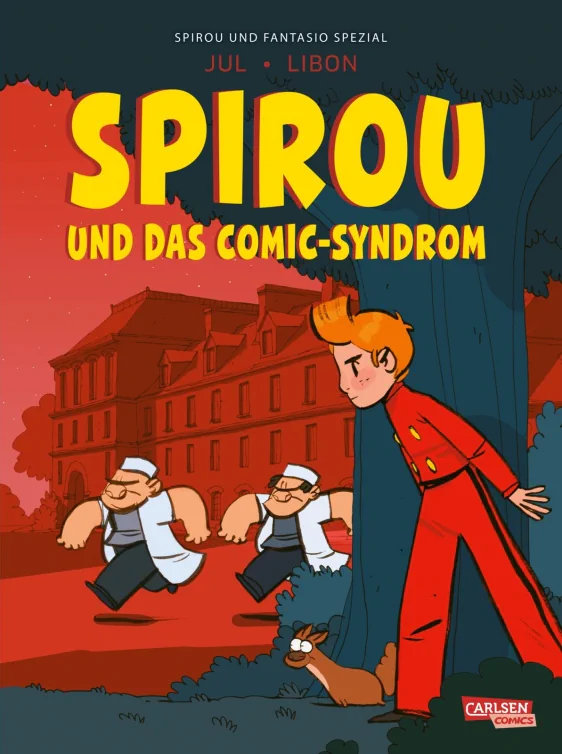 Spirou und Fantasio Spezial: Spirou und das Comic-Syndrom - Das Cover