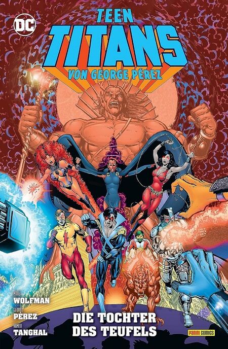 Teen Titans von George Perez 9: Die Tochter des Teufels  - Das Cover
