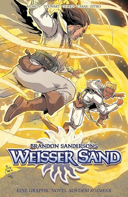 Brandon Sandersons: Weißer Sand 3  - Das Cover