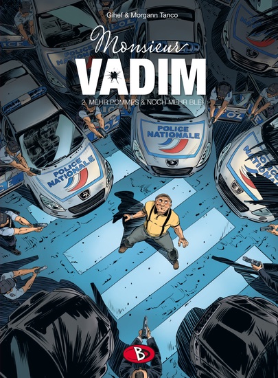 Monsieur Vadim 2 : Mehr Pommes & noch mehr Blei - Das Cover