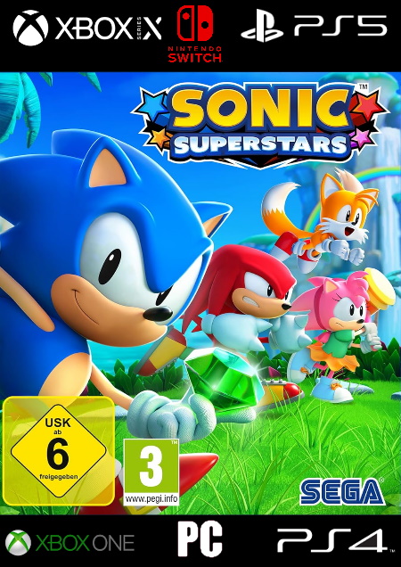 Sonic Superstars - Der Packshot