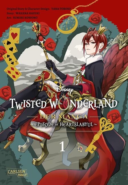 Twisted Wonderland – Der Manga 1: Episode of Heartslaybul - Das Cover