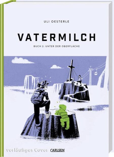 Vatermilch — Buch 2: Unter der Oberfläche - Das Cover