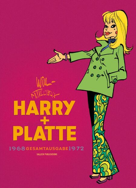 Harry und Platte Gesamtausgabe 6: 1968 - 1972 - Das Cover