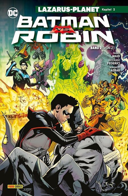 Batman vs Robin: Lazarus Planet Kapitel 2  - Das Cover