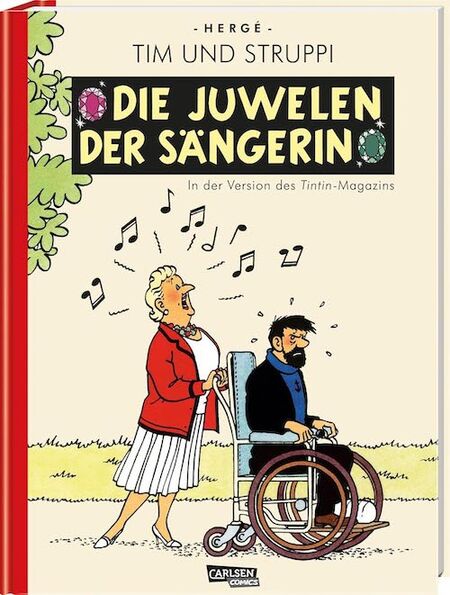 Tim und Struppi Sonderausgabe: Die Juwelen der Sängerin - Das Cover