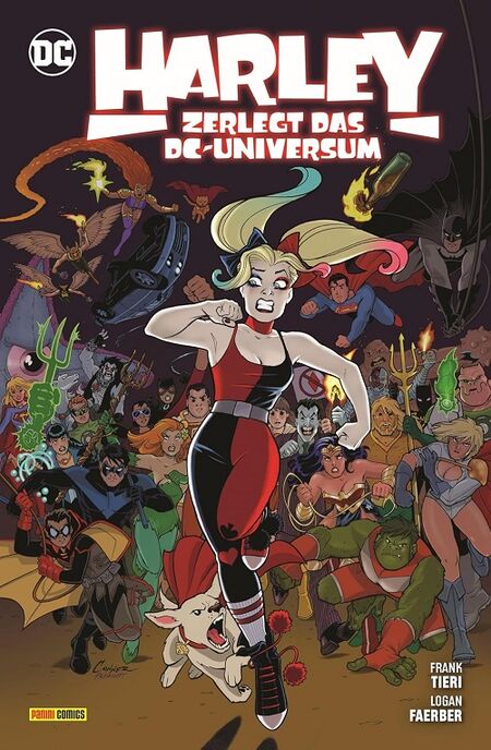 Harley zerlegt das DC-Universum  - Das Cover