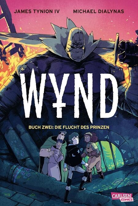 Wynd -Buch Zwei: Die Flucht des Prinzen - Das Cover