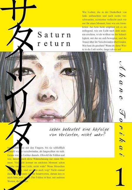 Saturn Return 1 - Das Cover